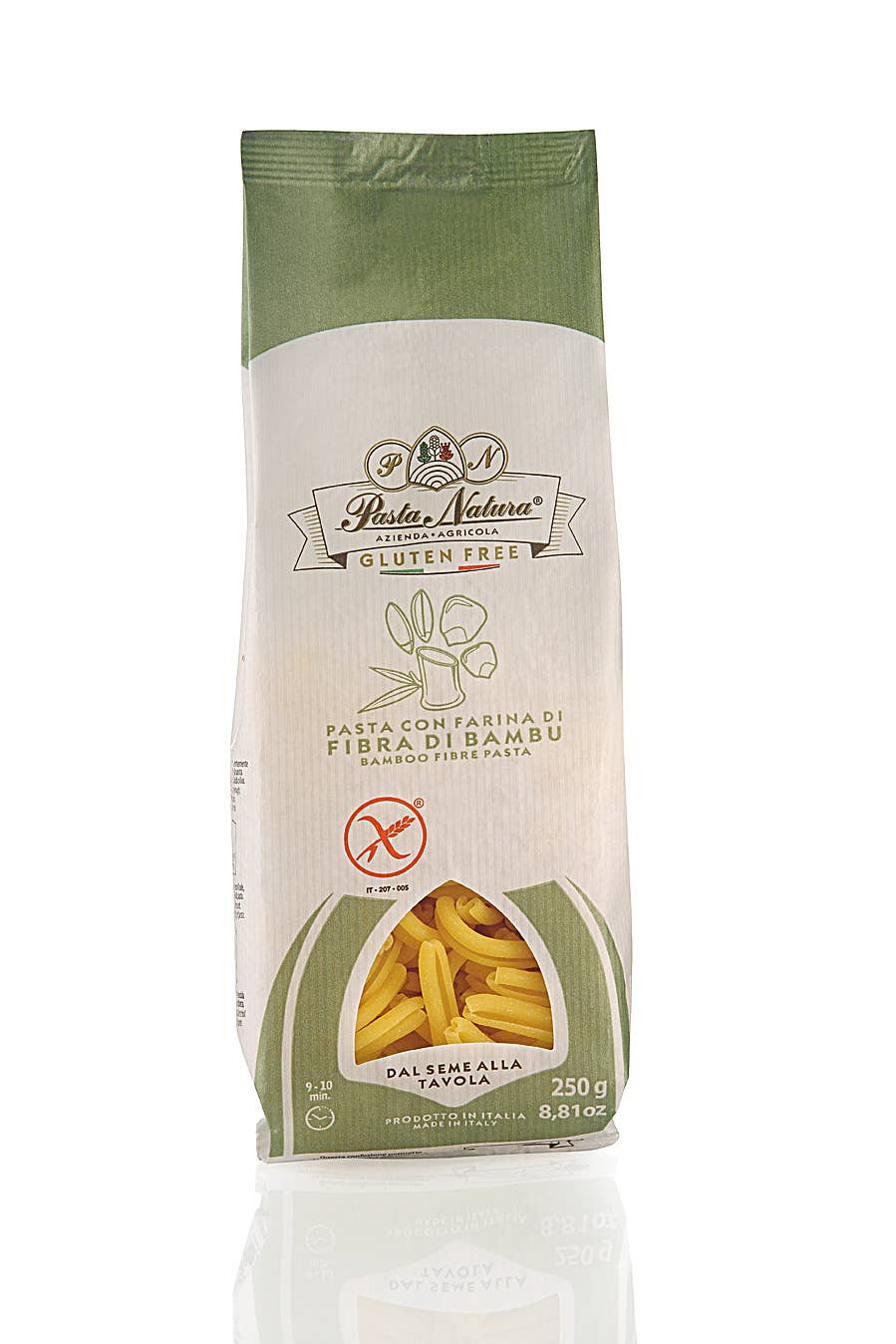 Caserecce mit Bambusmehl & Glutenfrei PASTA NATURA