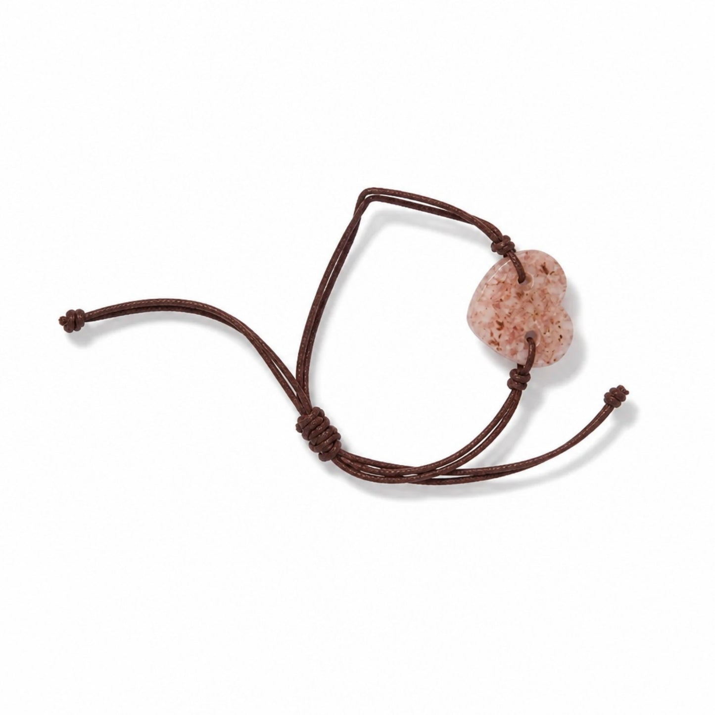 Armband „Jakobsmuschel Herz“ – Resin mit echter Jakobsmuschel Armband Das Zierwerk