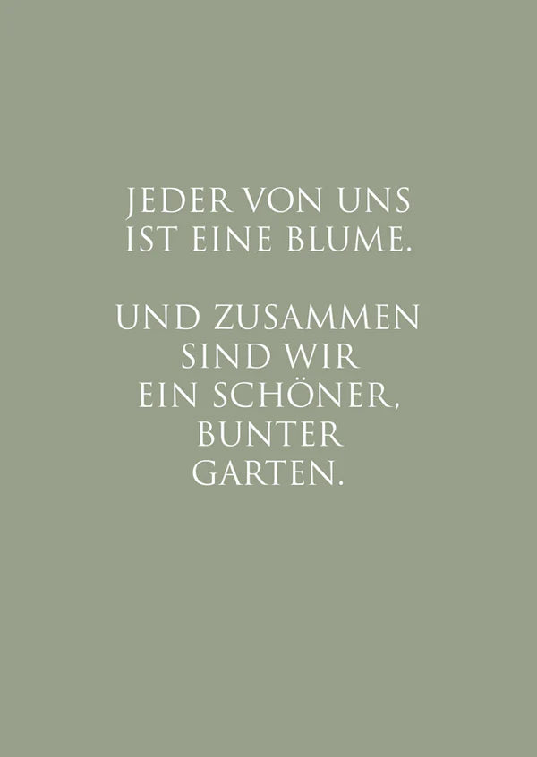 "Ein schöner Garten…"