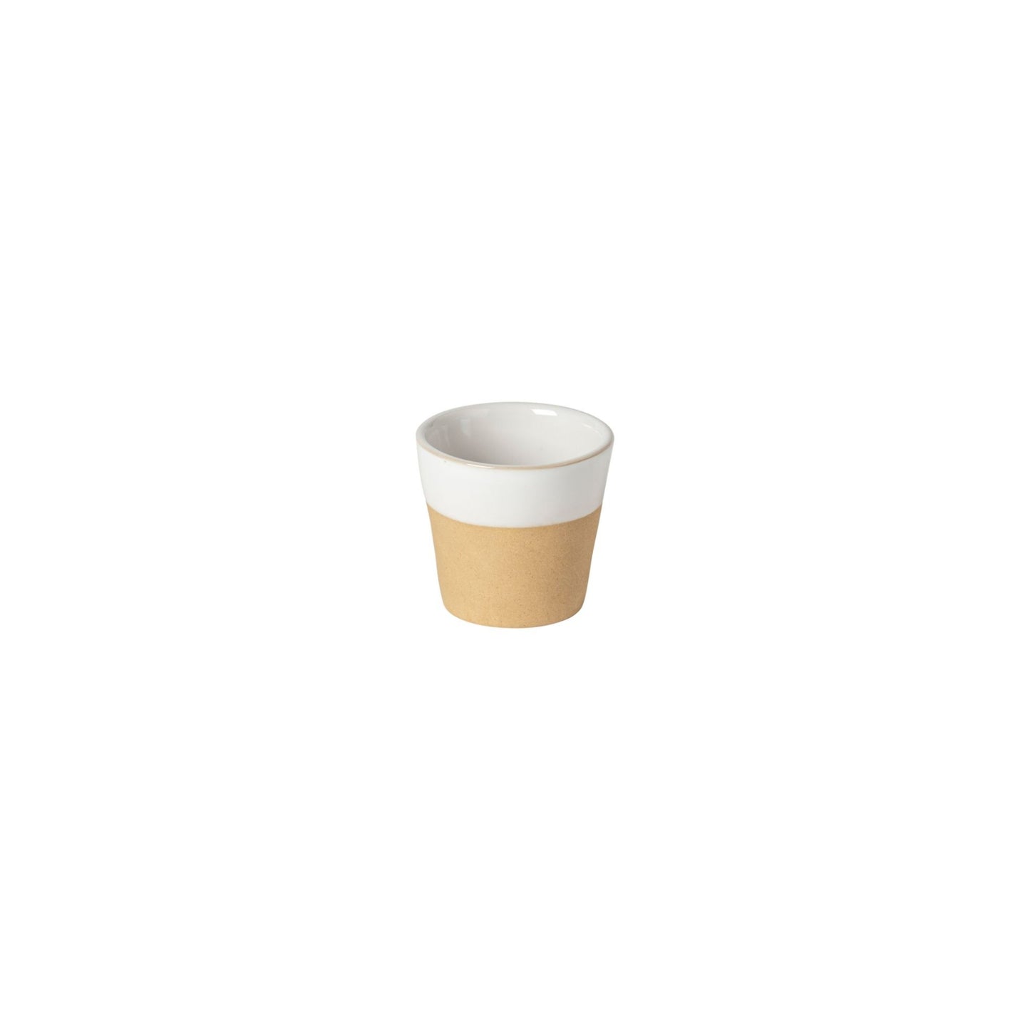 Espressobecher – Zeitlose Eleganz in Natur & Weiß