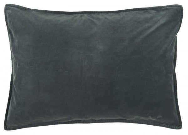 Kissenhülle "Velvet Touch" 70x50 cm – Dunkelblau | Samt/Velours | Ib Laursen