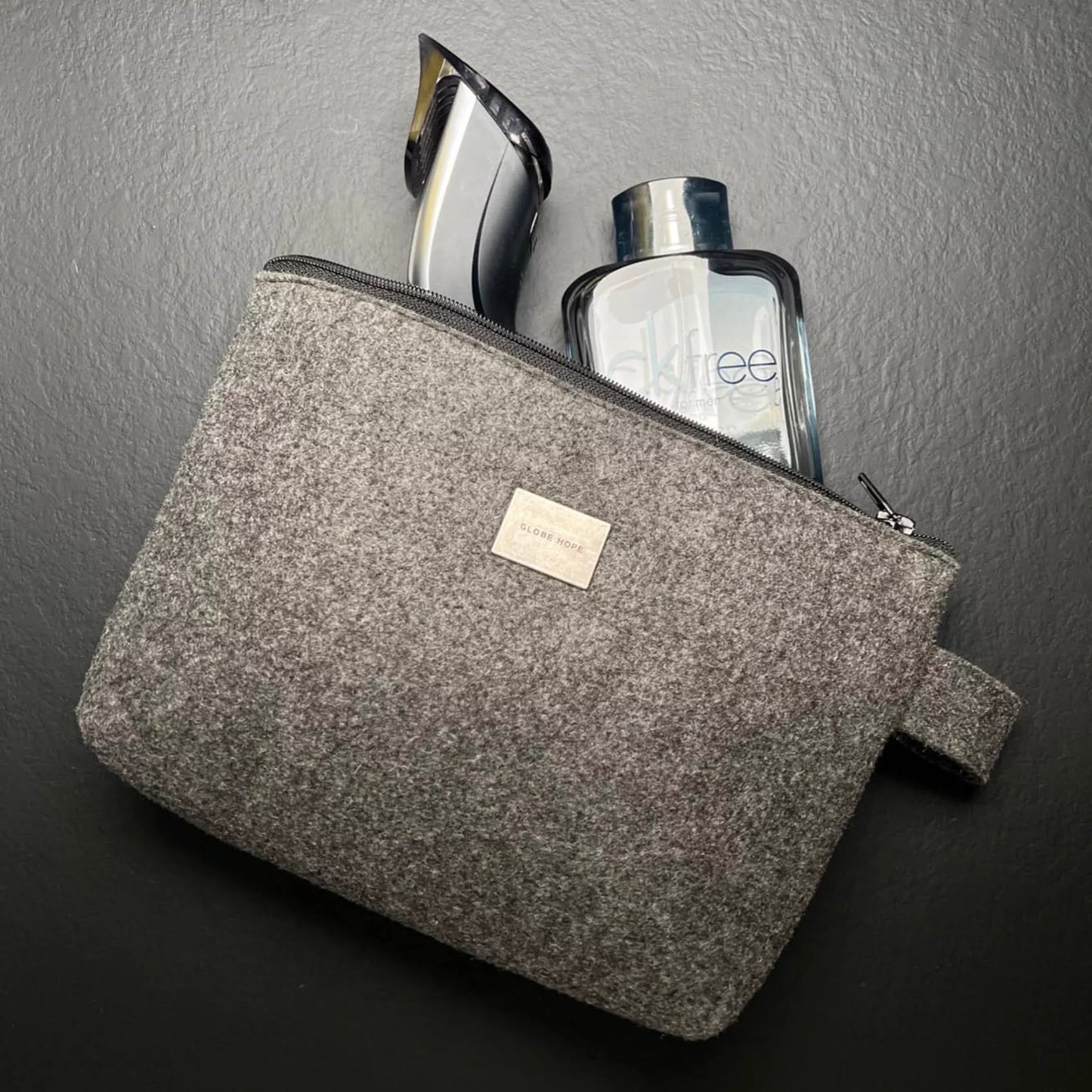 Organizer-Tasche aus recyceltem rPET-Filz