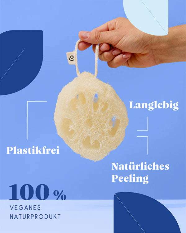 Luffa Duschschwamm – Natürliches Peeling & sanfte Hautpflege