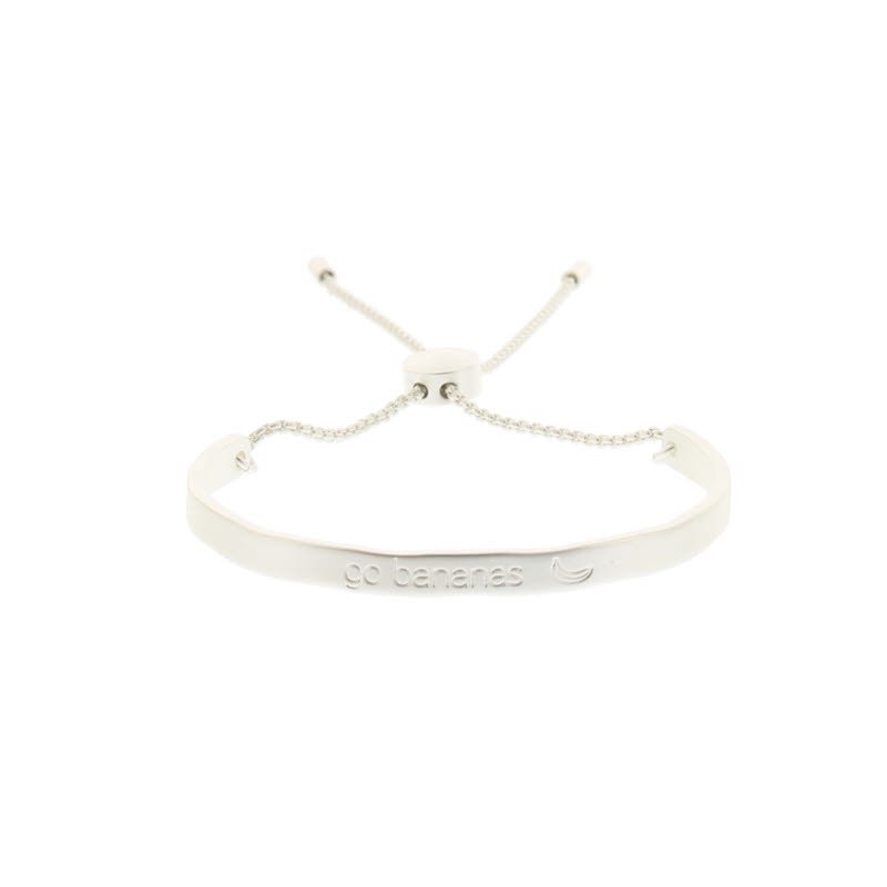 Silbernes Statement-Armband "Go Bananas" – Ein Schmuckstück mit Humor & Stil