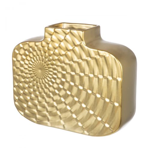 Vase „Sunny“ – goldener Glanz für stilvolle Akzente