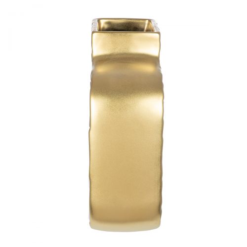 Vase „Sunny“ – goldener Glanz für stilvolle Akzente