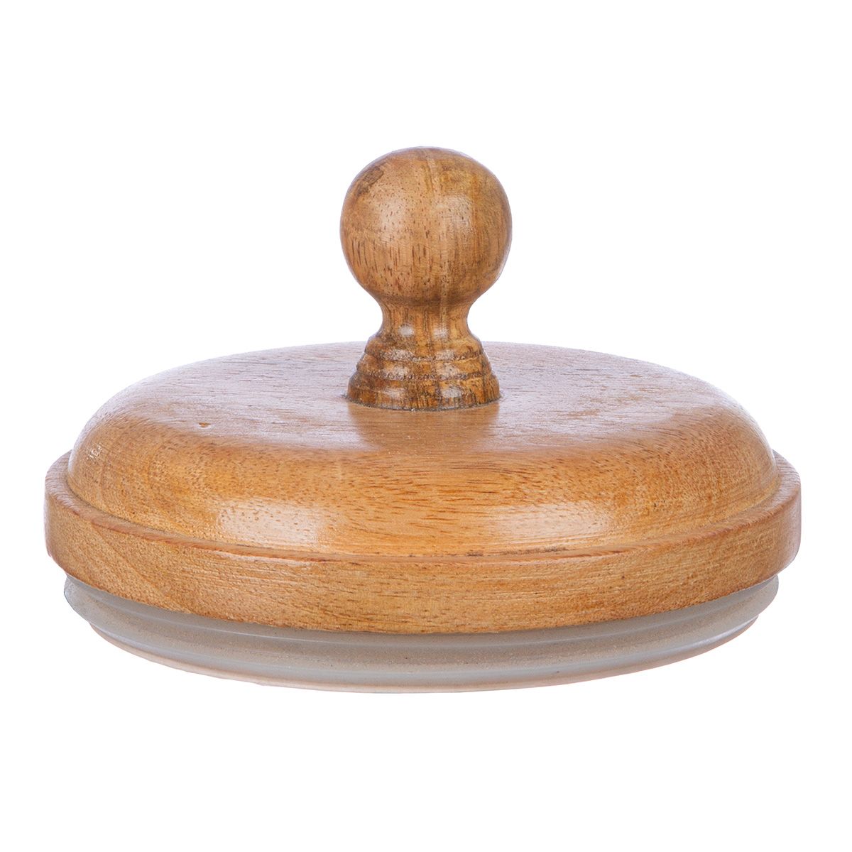 Vorratsglas mit Holzdeckel & Gummidichtung