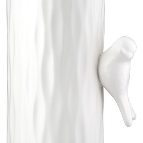 Keramikvase „Schwalbe“ – Schlichte Eleganz mit liebevollem Detail