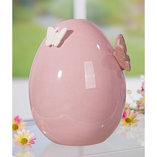 Deko-Ei „Aurelia“ – Zarte Eleganz mit Schmetterlingsmotiv