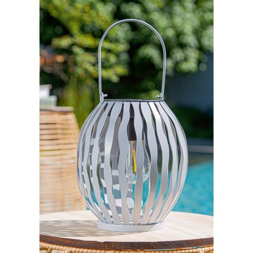 Solar-Laterne „Wave“ – Stilvolle Outdoor-Beleuchtung mit LED