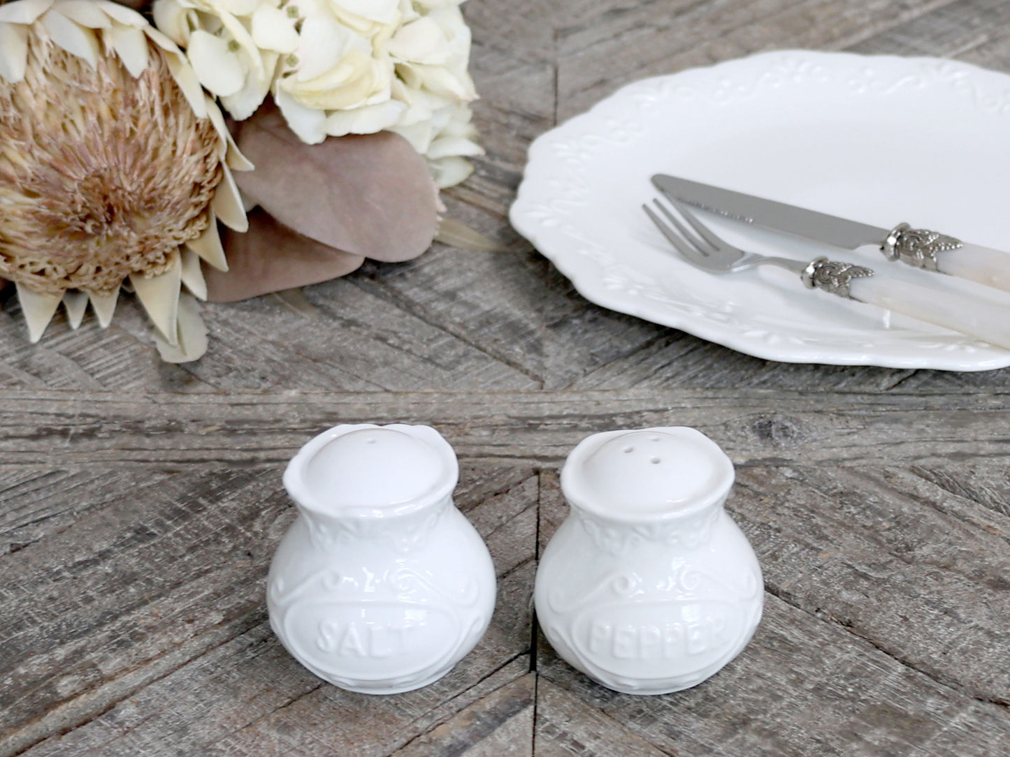 Salz- & Pfefferstreuer Provence – Elegantes Würzen im französischen Stil SP Streuer Chic Antique