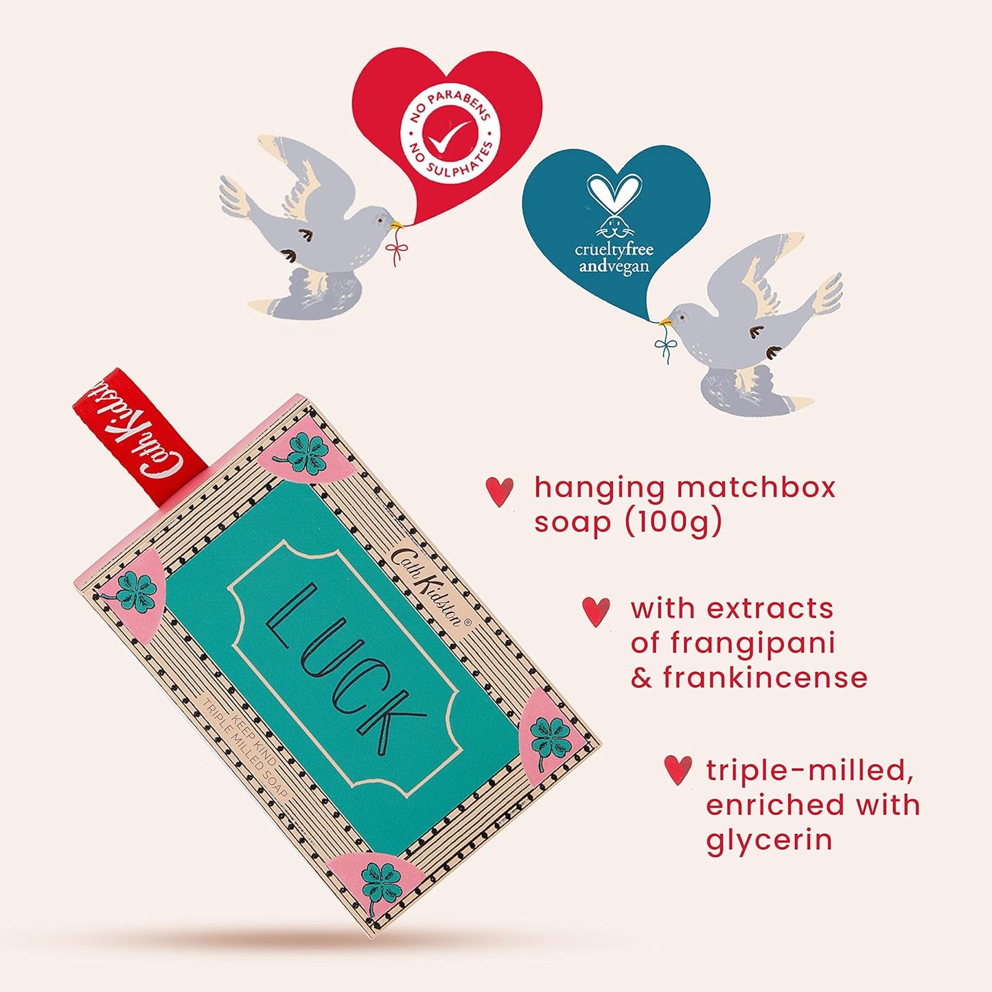 Cath Kidston Seife "Keep Kind – Luck"