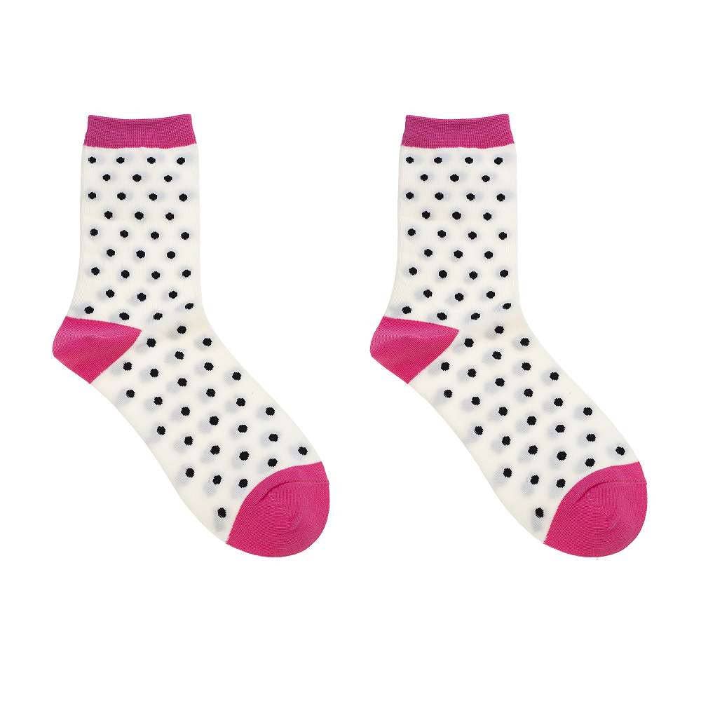 Trendige Socken mit Pünktchenmuster – Größe 36–41