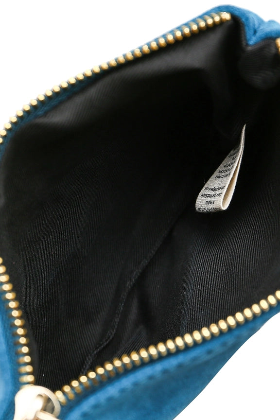 Tasche aus Rindsleder mit Reißverschluss | Kompakt und Elegant – 18x12x1 cm