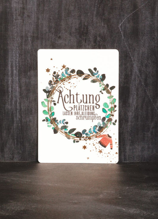 Achtung: Plätzchen lassen Ihre Kleidung schrumpfen!