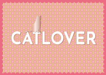 Postkarte „Catlover“ – Toni Starck Karte Toni Starck