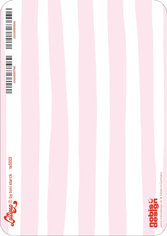 Postkarte – Toni Starck – „Lollipop / Blackforest Cow“ Karte Toni Starck