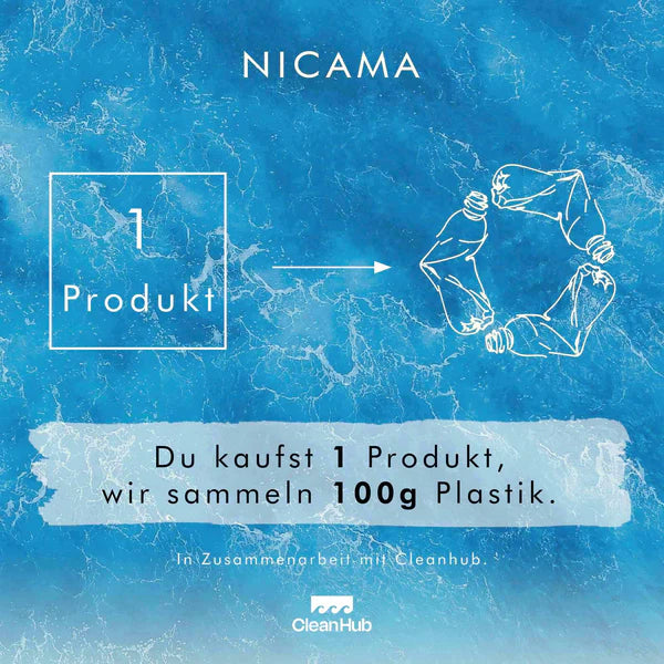 NICAMA Festes Shampoo Wacholder-Bergamotte | Anti-Schuppen Naturkosmetik