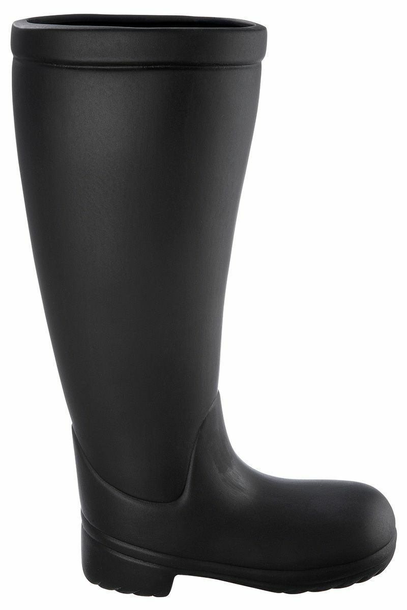 Schirmständer „Gummistiefel“ – Schwarz, matt