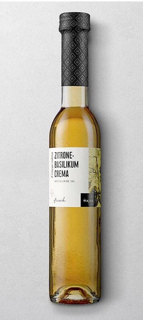 Zitrone-Basilikum Crema