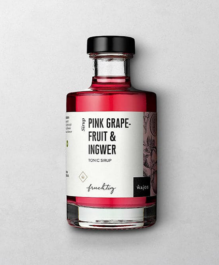 Pink Grapefruit & Ingwer - Tonic Sirup Sirup Wajos