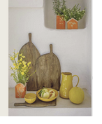 Keramikübertopf "Haus"