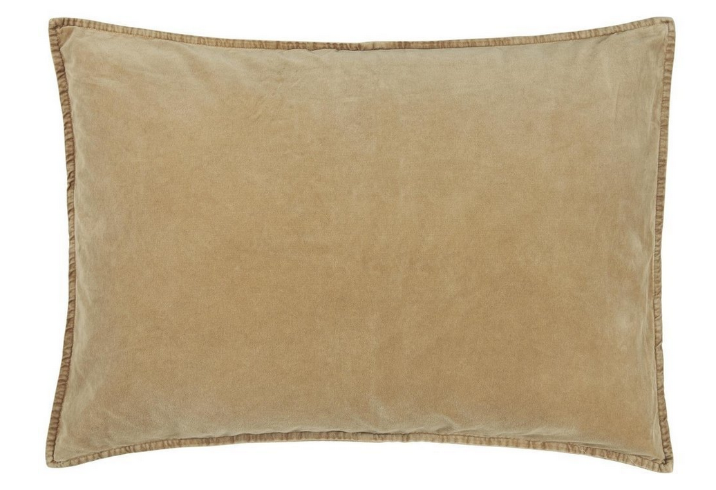 IB Laursen Samt Kissenbezug – Honig, 50x70 cm