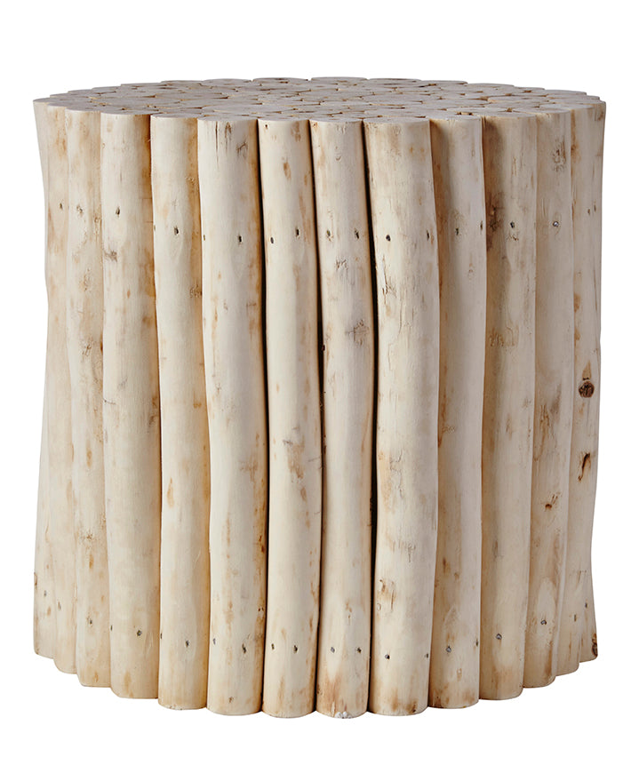 Holzhocker / Beistelltisch aus Treibholz – Natur pur für dein Zuhause