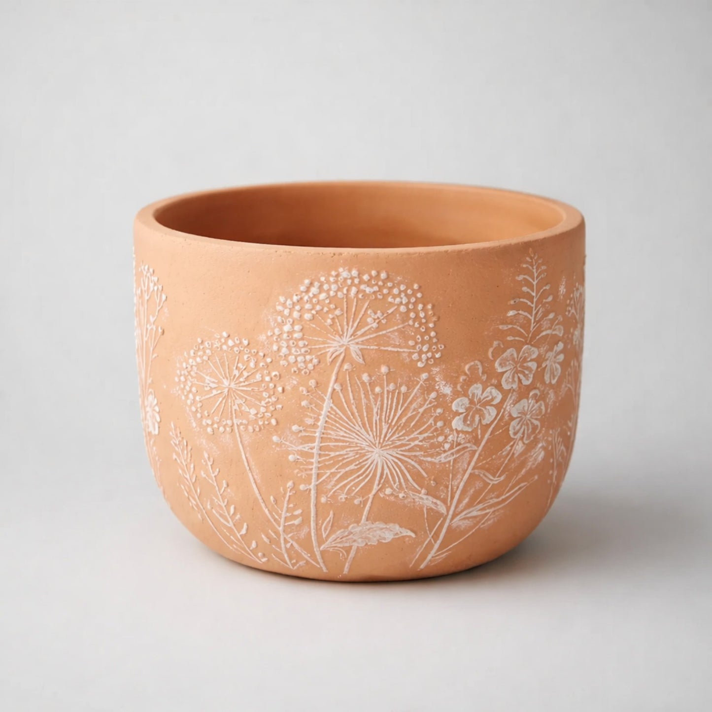 Handgefertigter Pflanzkübel in Terra Cotta – stilvolle Natürlichkeit für dein Zuhause Übertopf Das Zierwerk