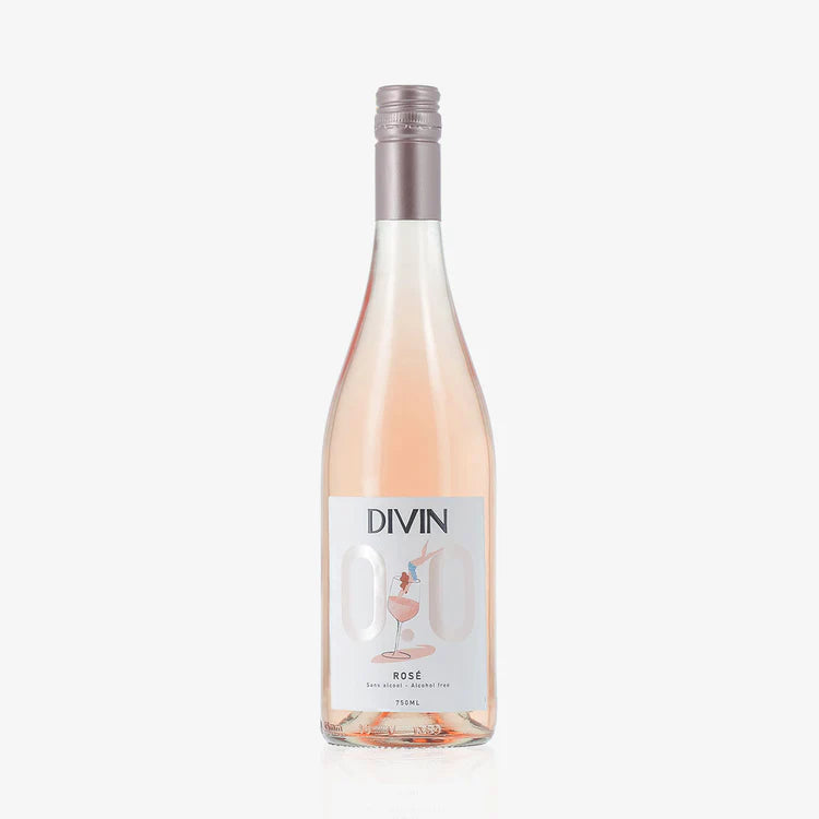 DIVIN Rosé 0,0% – alkoholfreier Rosé aus der Loire Alkoholfrei Zenotheque