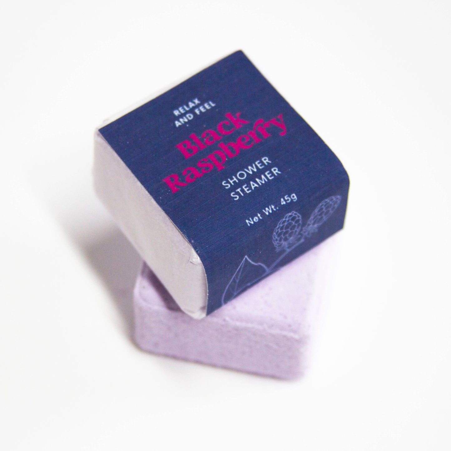 Duschdampfer 45g | SCHWARZE HIMBEERE Seife Bon Babef