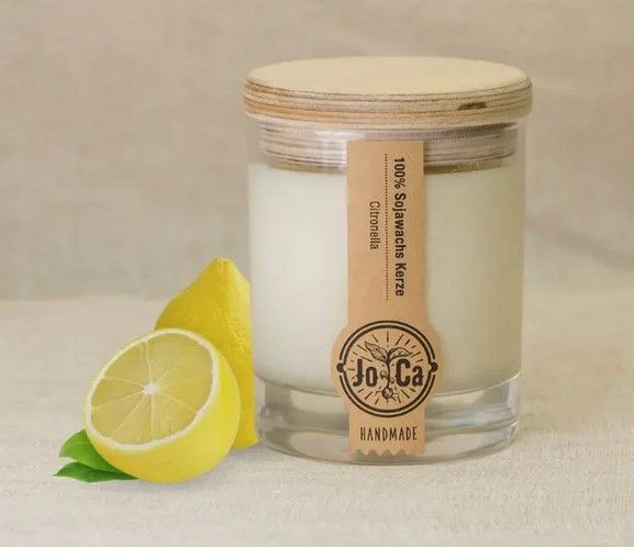 Duftkerze Citronella – Frische & Entspannung für dein Zuhause