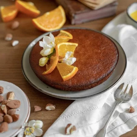 Bio Mandelkuchen mit Orange - Glutenfrei & Genussfertig