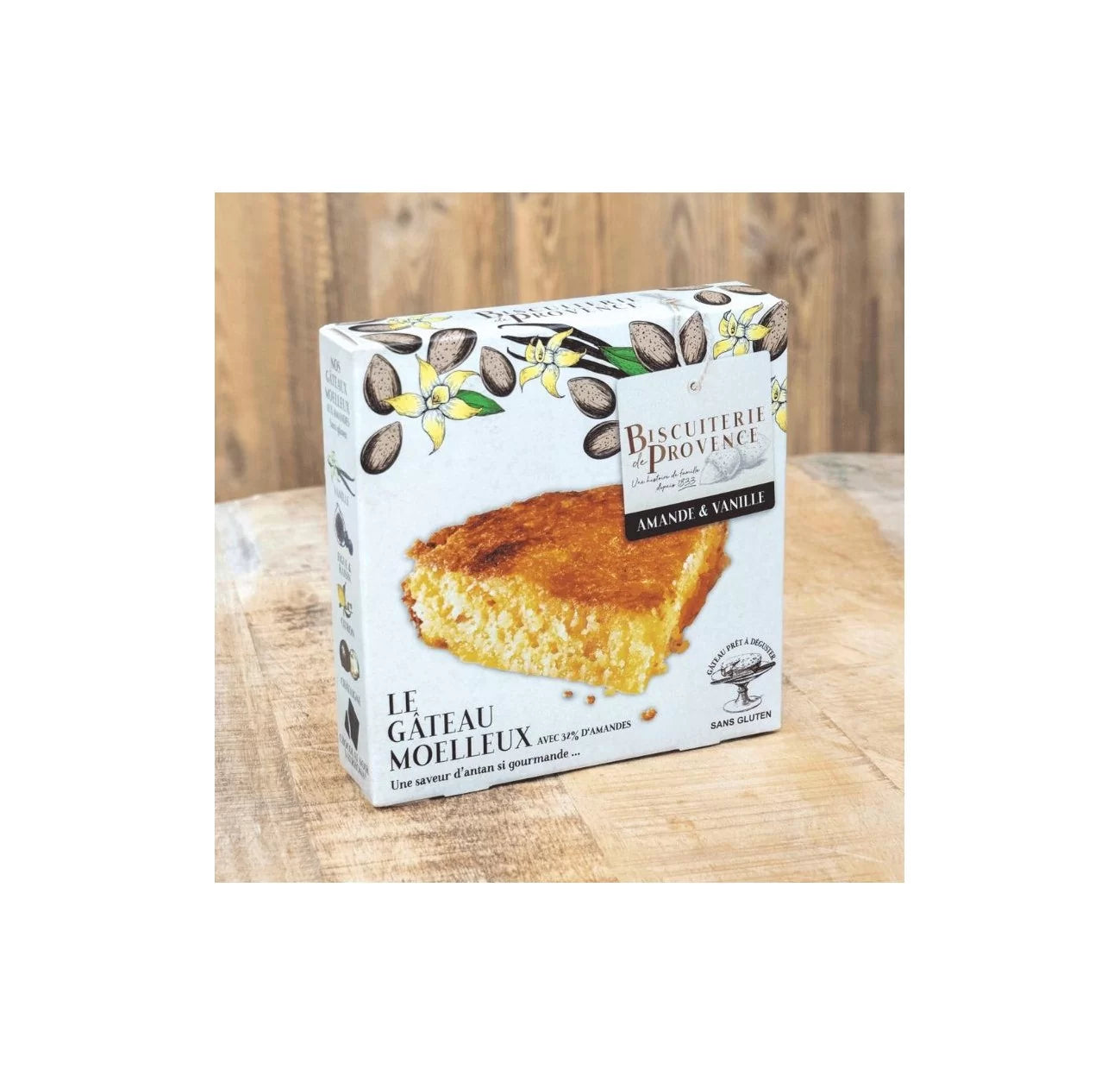 Bio Vanille-Mandelkuchen – Glutenfrei & sofort servierbereit