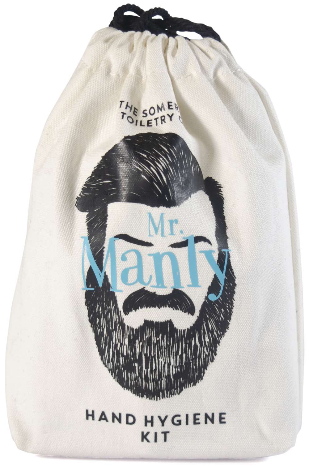 Mr Manly Hand Hygiene Kit – Pflege-Set für Männer in praktischer Canvas-Tasche