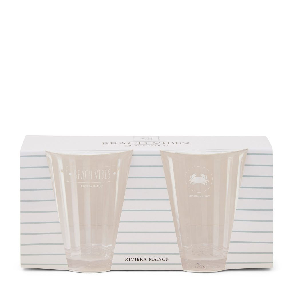 Rivièra Maison "Beach Vibes" Gläser-Set – Perfekt für Sommermomente