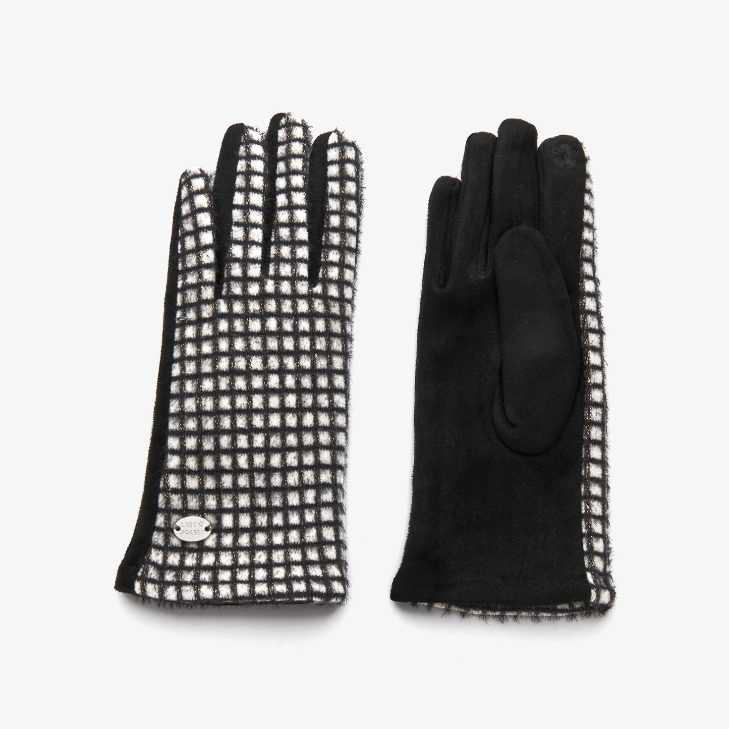 Damenhandschuhe Schwarz-Weiß – stilvoll durch den Winter
