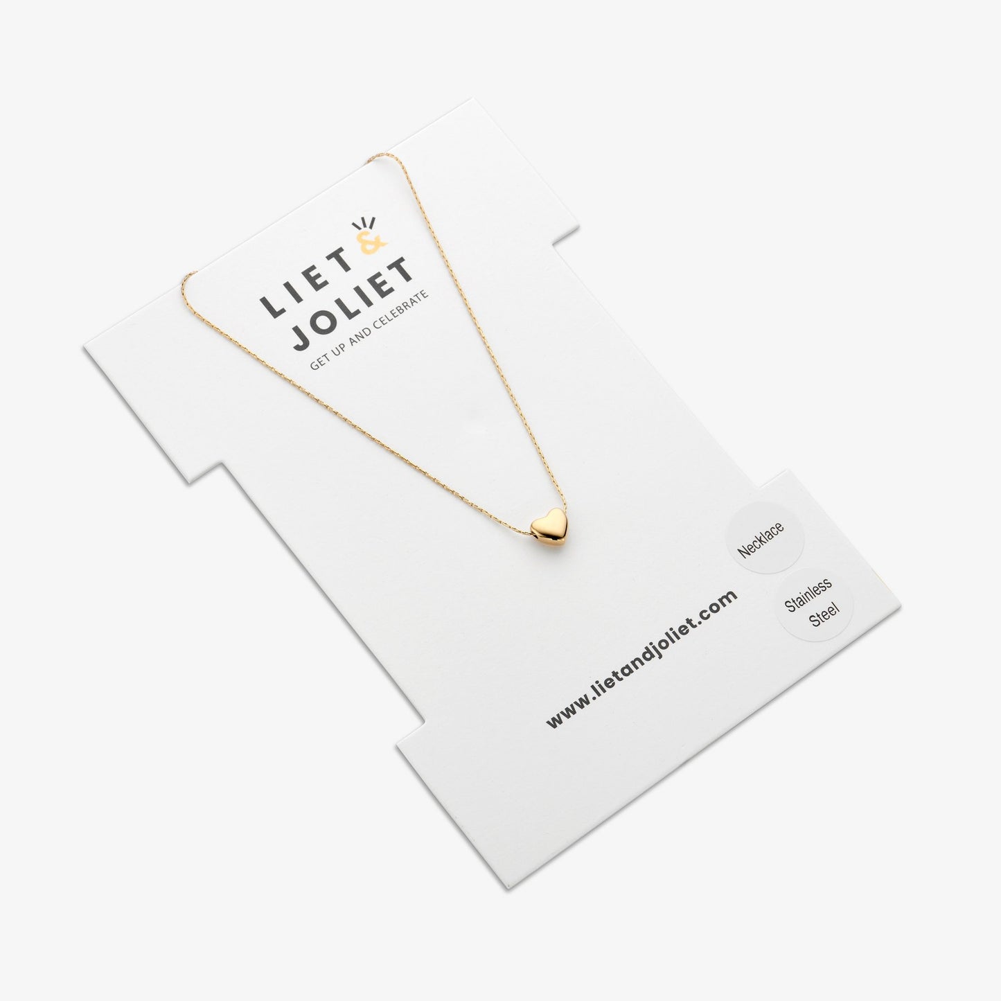 Halskette „Golden Heart“ – zart, zeitlos & voller Gefühl Halskette Biba