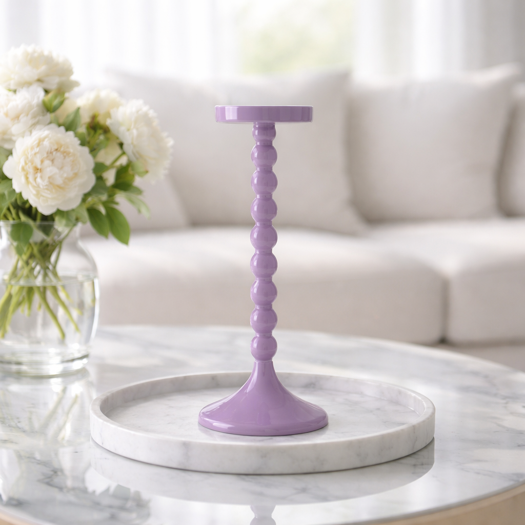Kerzenhalter Lavendel – Eleganter Farbklecks mit Statement-Charakter Windlicht Colmore