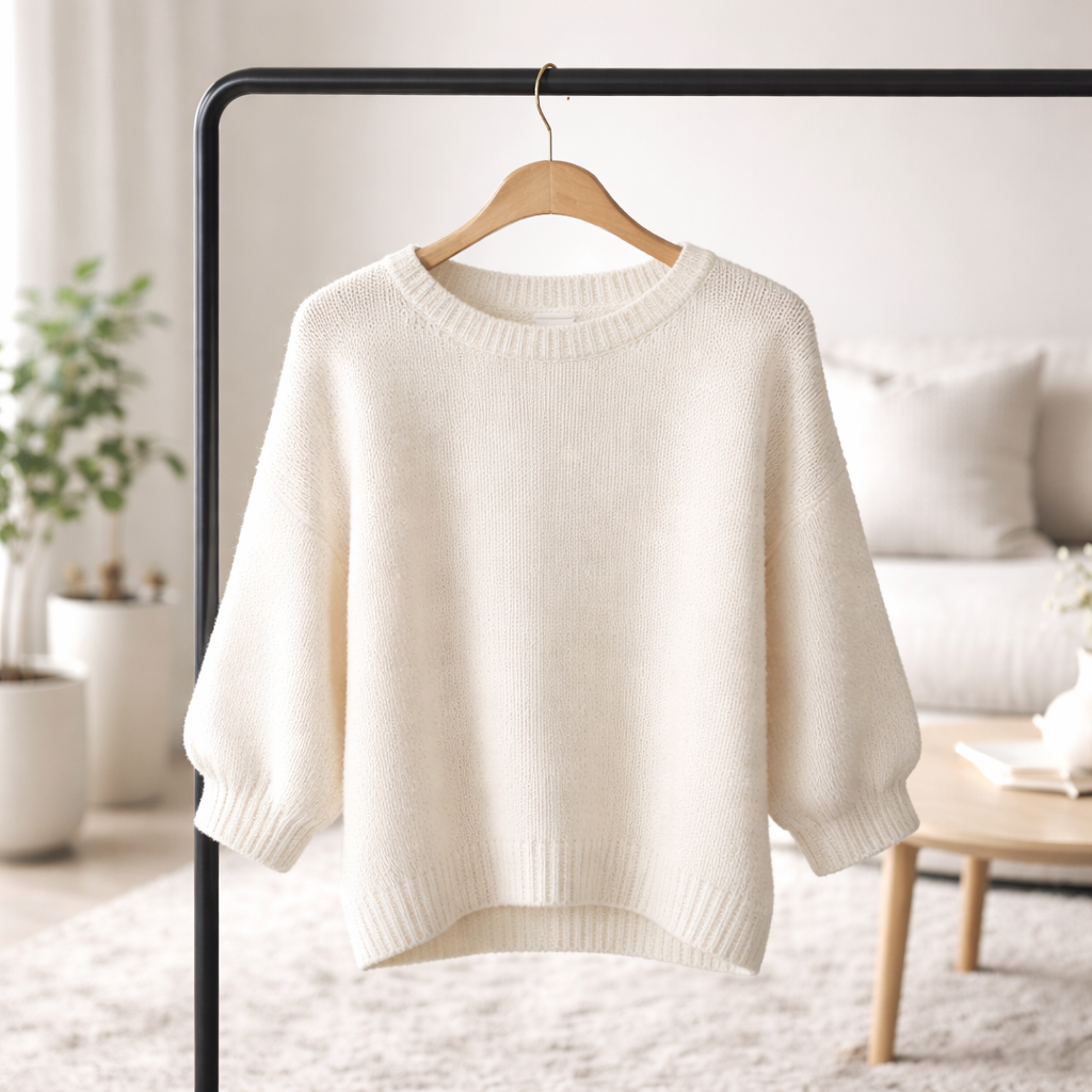 Pullover in Beige Pullover Das Zierwerk