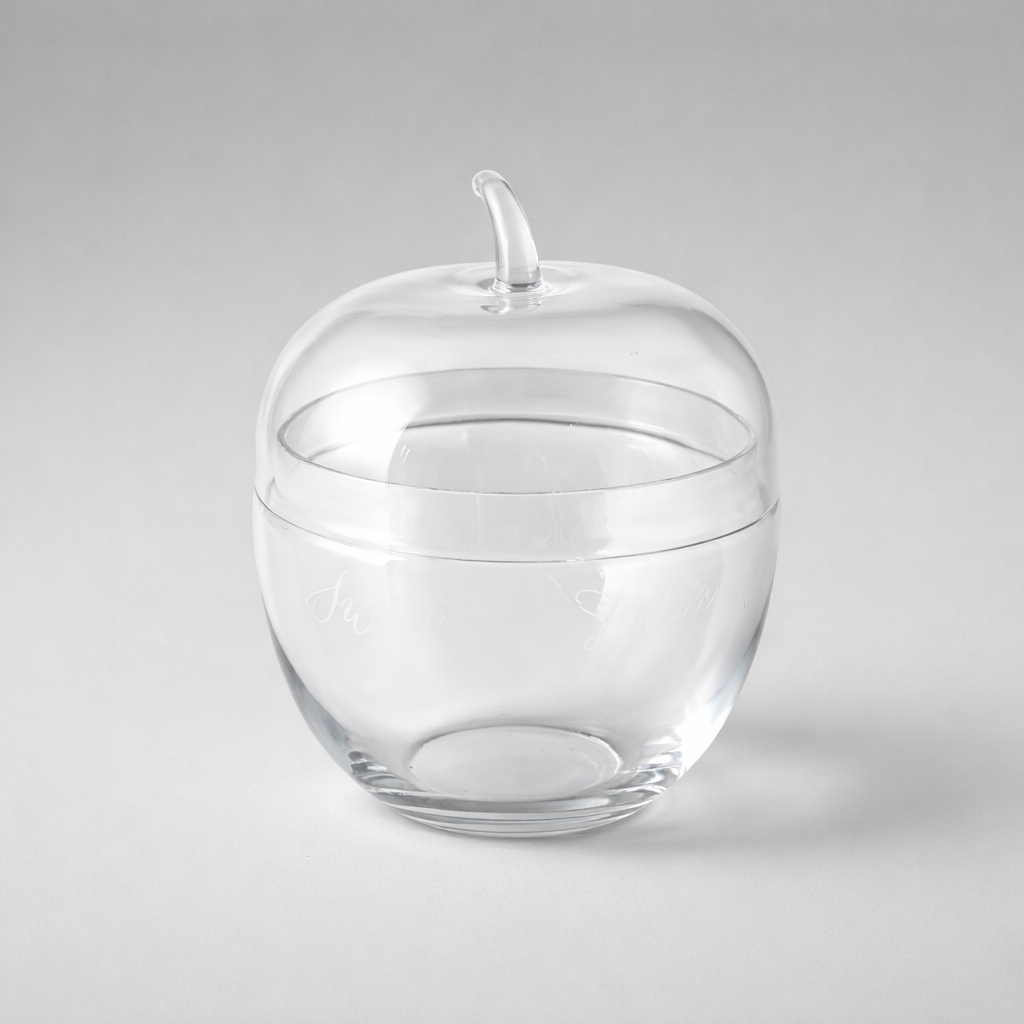 Vorratsdose Sweet & Tasty Apfelform – Glas für Obst & Süßes