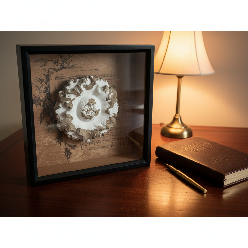 Bild hinter Glas – 38x38 cm Deko Das Zierwerk