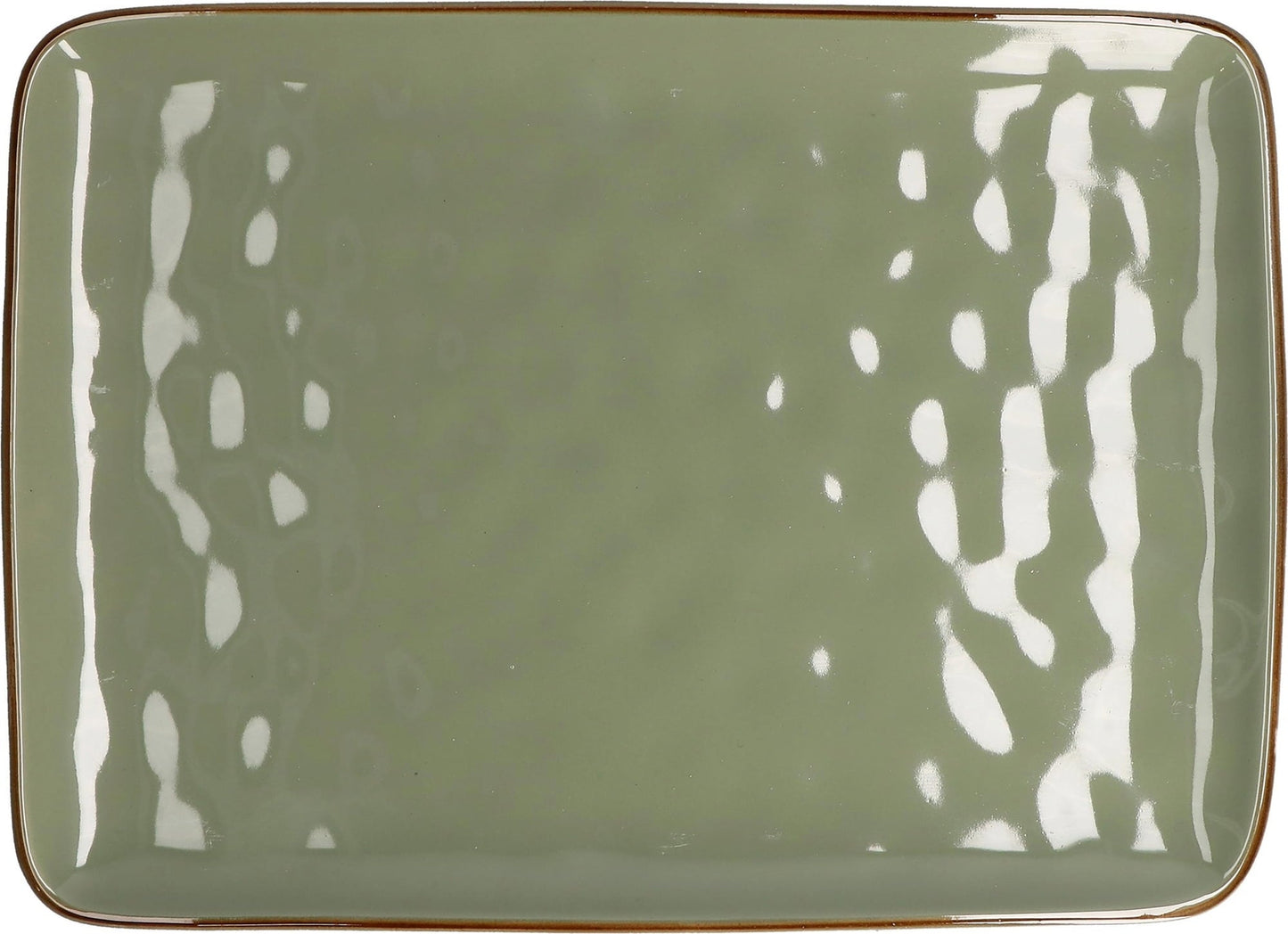 Concerto Rechteckige Platte 36 x 26,5 cm – Oliva