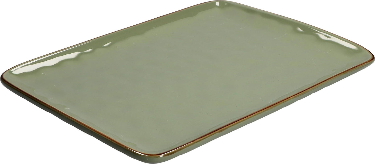 Concerto Rechteckige Platte 36 x 26,5 cm – Oliva