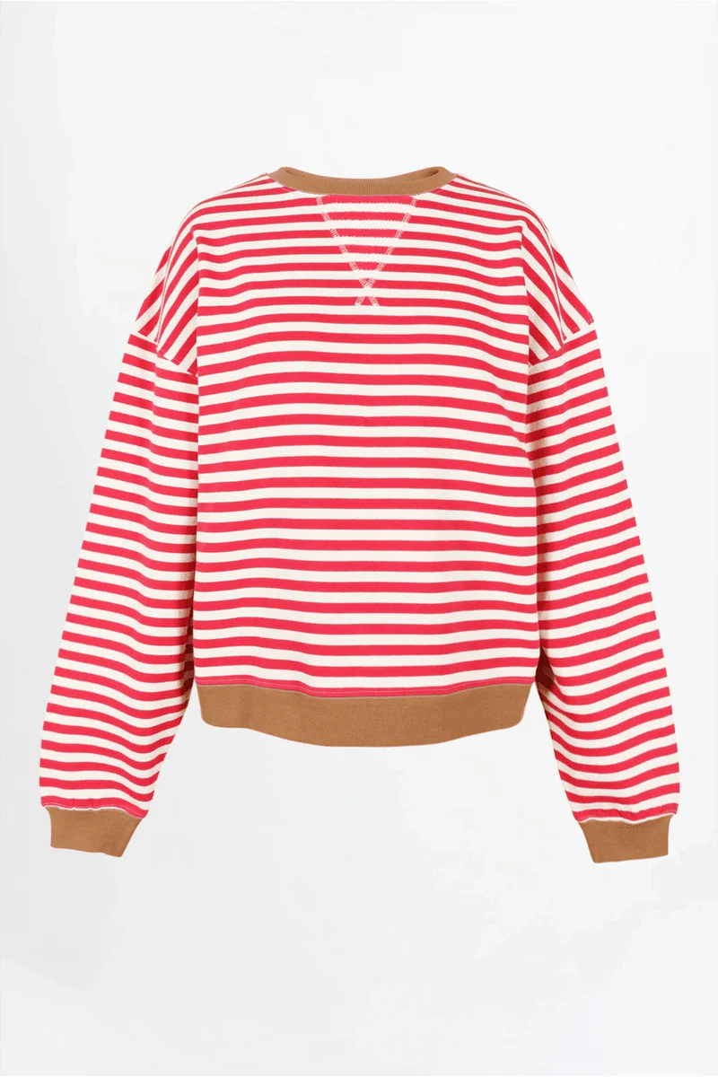 Stripe Sweatshirt „Chesapeake“ – Maritimes Streifen-Design | Love Joy Victory Sweatshirt Love Joy Victory