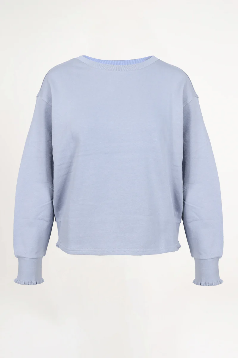 Love Joy Victory Sweater – Bio-Baumwolle in Herbstfarbe | Fair Fashion (Größe XS / S)