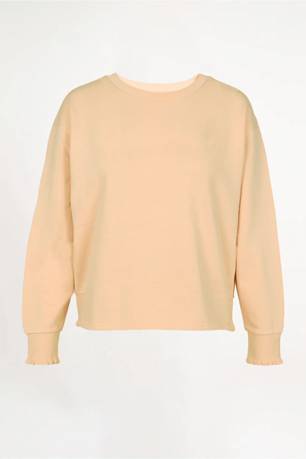 Love Joy Victory Sweater – Bio-Baumwolle in Herbstfarbe | Fair Fashion (Größe XS / S)