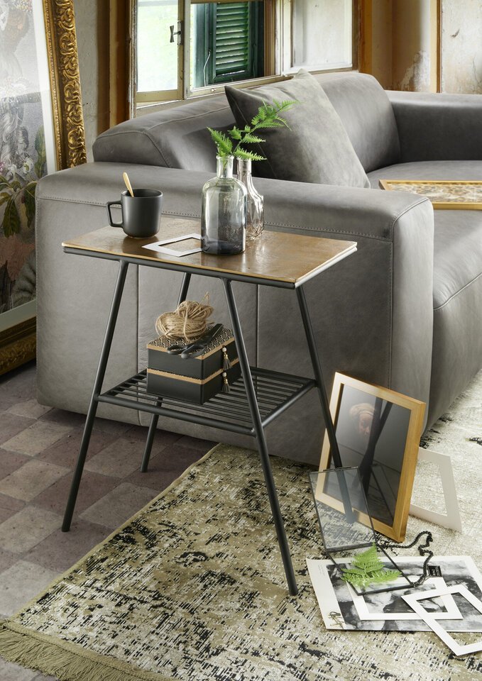 Beistelltisch Victory - Design-Tisch mit Ablagefläche