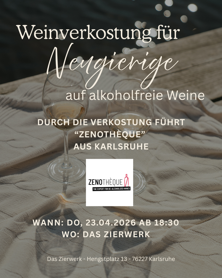 Weinverkostung für Neugierige – alkoholfreie Weine neu entdecken