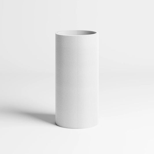 Minimalistische Vase aus 3D-Druck – Design von Dennis Maass